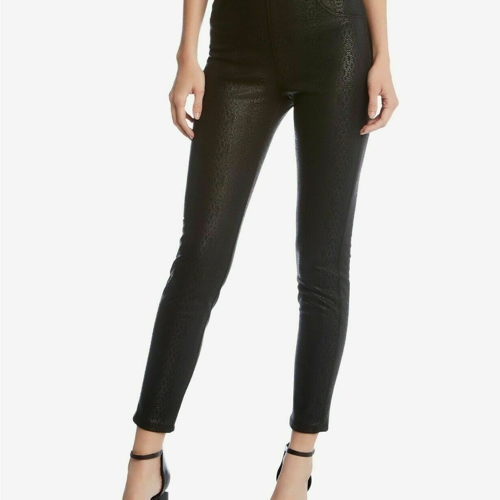 Karen Kane Faux Leather Skinny Pants MSRP $118